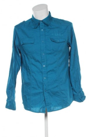 Мъжка риза Much More, Размер M, Цвят Син, Цена 4,09 €