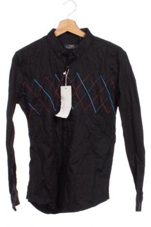 Herrenhemd NEW COLLECTION, Größe S, Farbe Schwarz, Preis 31,99 €