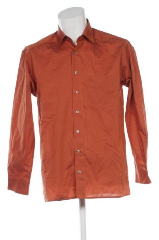 Ανδρικό πουκάμισο Olymp, Μέγεθος M, Χρώμα Καφέ, Τιμή 14,99 €