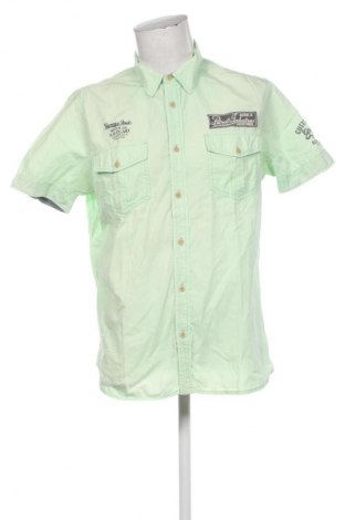 Férfi ing Petrol Industries, Méret XXL, Szín Zöld, Ár 4 029 Ft