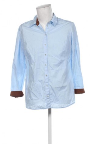Ανδρικό πουκάμισο S.Oliver, Μέγεθος M, Χρώμα Μπλέ, Τιμή 8,99 €