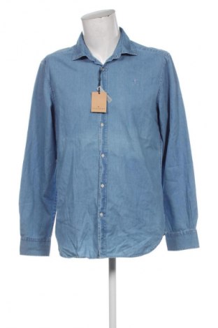 Herrenhemd Scalpers, Größe L, Farbe Blau, Preis € 49,99