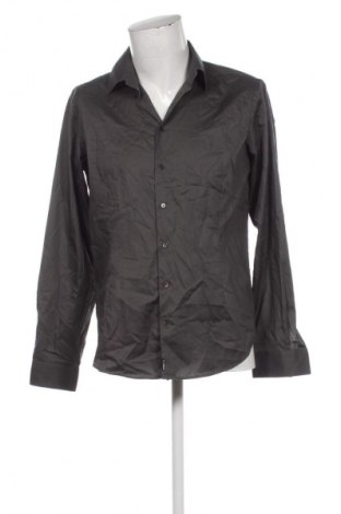 Herrenhemd Strellson, Größe M, Farbe Grau, Preis € 13,99