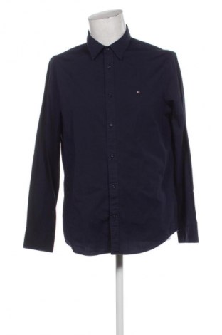 Męska koszula Tommy Hilfiger, Rozmiar XL, Kolor Niebieski, Cena 205,50 zł