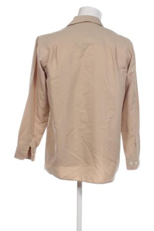Herrenhemd Unbranded, Größe M, Farbe Beige, Preis € 16,99