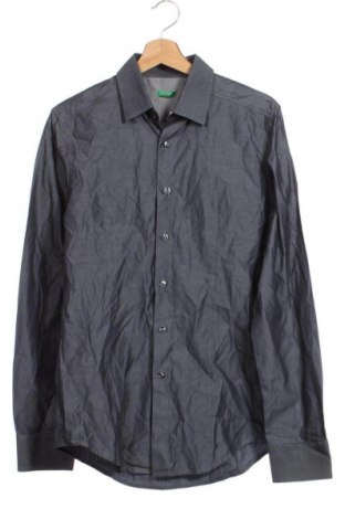 Мъжка риза United Colors Of Benetton, Размер M, Цвят Сив, Цена 8,18 €