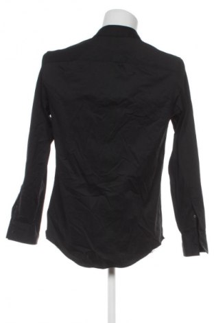 Мъжка риза Zara, Размер M, Цвят Черен, Цена 10,73 €