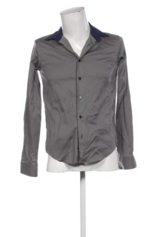 Мъжка риза Zara, Размер M, Цвят Сив, Цена 15,33 €