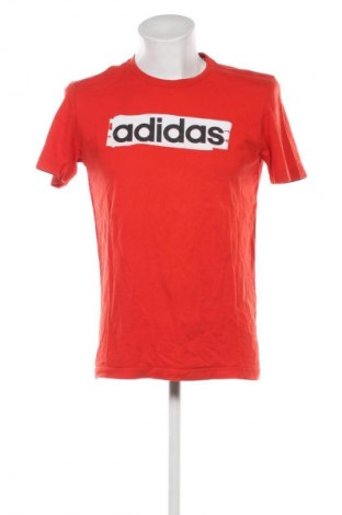 Męski T-shirt Adidas, Rozmiar M, Kolor Czerwony, Cena 72,99 zł
