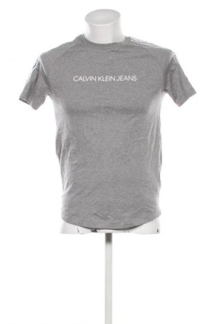 Tricou de bărbați Calvin Klein Jeans, Mărime S, Culoare Gri, Preț 107,99 Lei