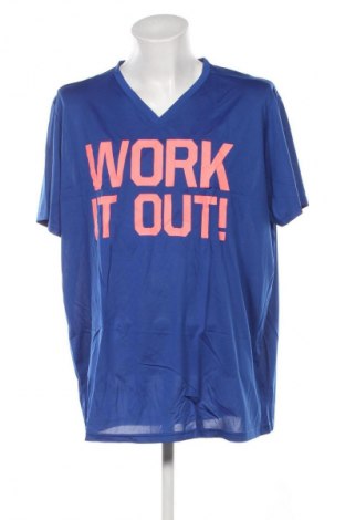 Herren Shirt Crivit, Größe 5XL, Farbe Blau, Preis 6,99 €