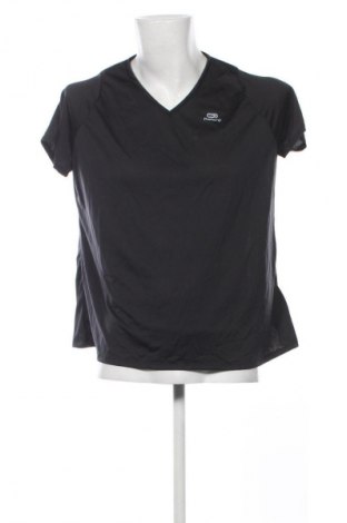 Męski T-shirt Decathlon, Rozmiar L, Kolor Czarny, Cena 24,99 zł