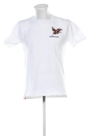 Tricou de bărbați Denham, Mărime M, Culoare Alb, Preț 109,48 Lei