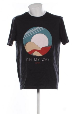 Tricou de bărbați Esprit, Mărime L, Culoare Negru, Preț 107,99 Lei