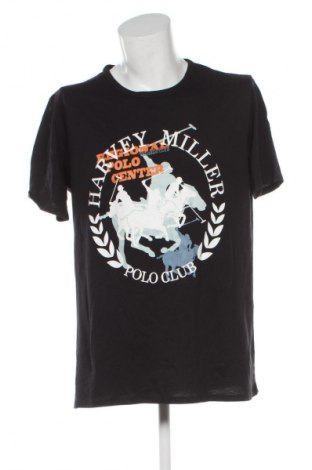 Herren T-Shirt Harvey Miller, Größe XXL, Farbe Schwarz, Preis € 10,99