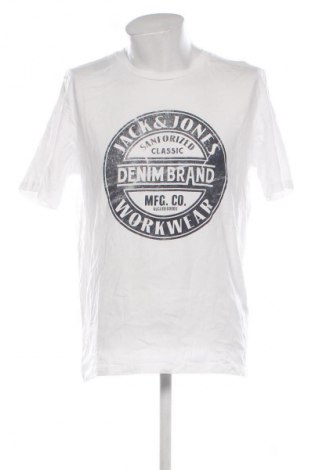 Herren T-Shirt Jack & Jones, Größe XXL, Farbe Weiß, Preis € 16,99