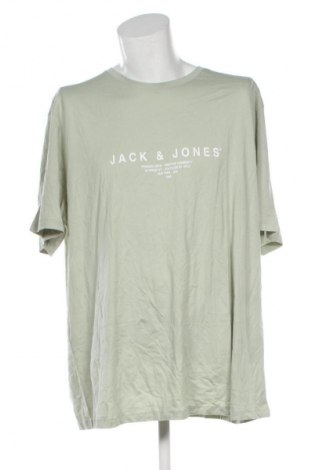 Herren T-Shirt Jack & Jones, Größe 5XL, Farbe Grün, Preis € 10,99