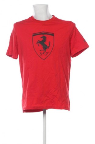Męski T-shirt PUMA, Rozmiar L, Kolor Czerwony, Cena 166,99 zł