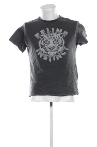 Мъжка тениска Pull&Bear, Размер S, Цвят Сив, Цена 9,20 €