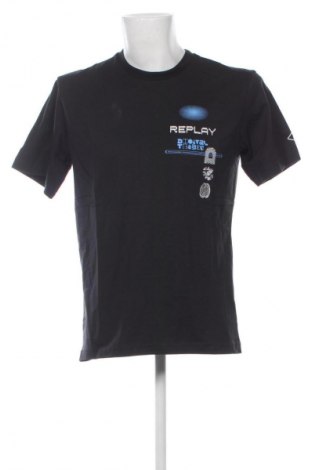 Herren Shirt Replay, Größe L, Farbe Schwarz, Preis 57,99 €
