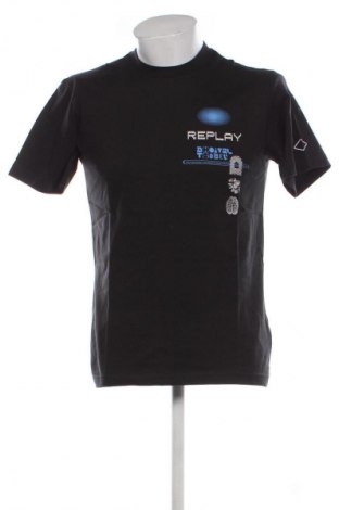 Pánske tričko  Replay, Veľkosť M, Farba Čierna, Cena  52,95 €