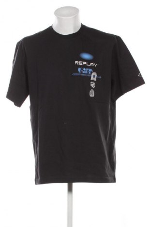 Pánské tričko  Replay, Velikost 3XL, Barva Černá, Cena  1 069,00 Kč