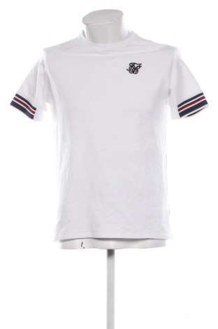 Herren Shirt SikSilk, Größe L, Farbe Weiß, Preis 22,99 €