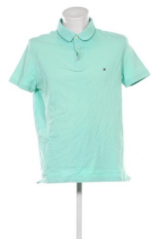 Męski T-shirt Tommy Hilfiger, Rozmiar XXL, Kolor Zielony, Cena 183,99 zł
