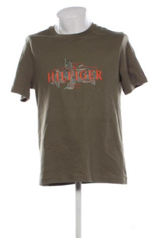 Tricou de bărbați Tommy Hilfiger, Mărime M, Culoare Verde, Preț 322,99 Lei