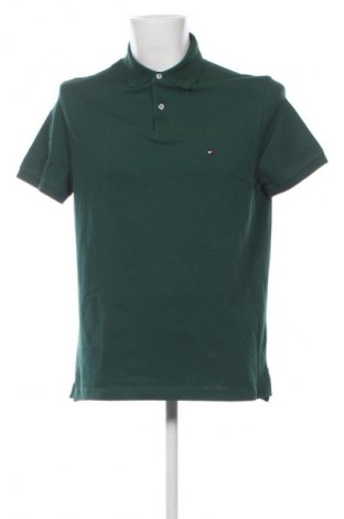 Męski T-shirt Tommy Hilfiger, Rozmiar L, Kolor Zielony, Cena 289,99 zł