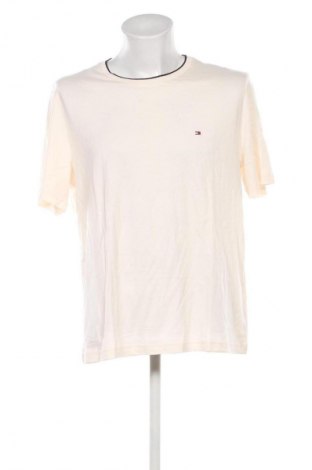 Tricou de bărbați Tommy Hilfiger, Mărime XL, Culoare Ecru, Preț 348,99 Lei