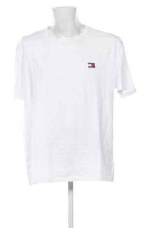 Tricou de bărbați Tommy Jeans, Mărime XXL, Culoare Alb, Preț 215,99 Lei