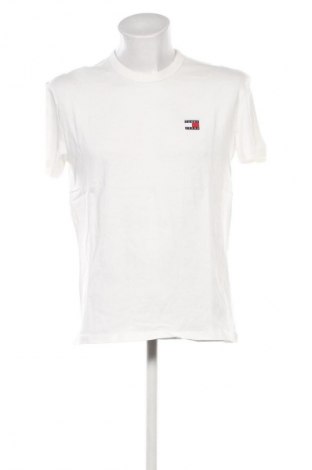 Tricou de bărbați Tommy Jeans, Mărime M, Culoare Alb, Preț 215,99 Lei