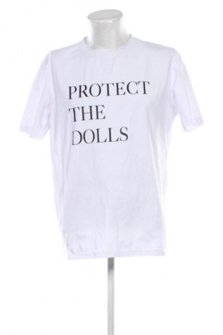 Męski T-shirt Unbranded, Rozmiar XXL, Kolor Biały, Cena 52,00 zł