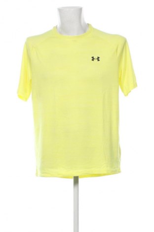 Ανδρικό t-shirt Under Armour, Μέγεθος L, Χρώμα Κίτρινο, Τιμή 37,99 €