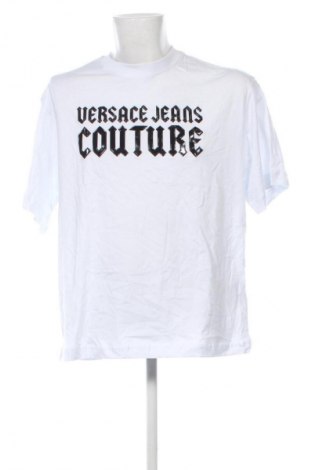 Męski T-shirt Versace Jeans, Rozmiar M, Kolor Biały, Cena 307,99 zł