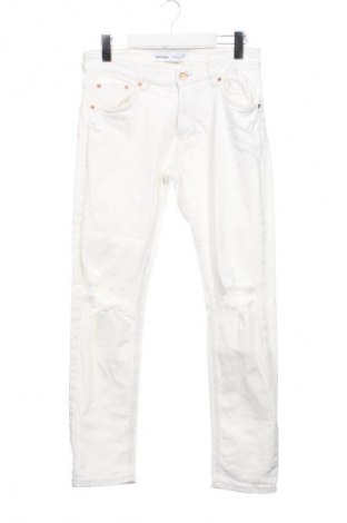 Herren Jeans Bershka, Größe S, Farbe Weiß, Preis 13,99 €