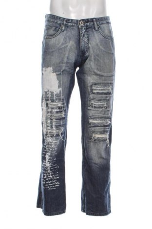 Pánské džíny  Fishbone, Velikost L, Barva Modrá, Cena  199,00 Kč