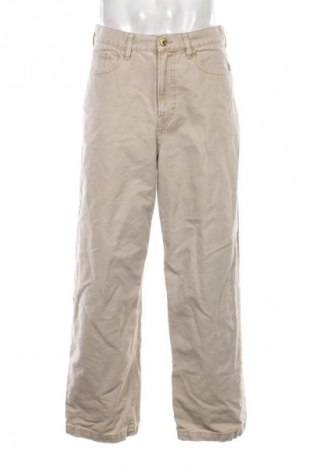 Blugi de bărbați H&M, Mărime M, Culoare Bej, Preț 104,26 Lei
