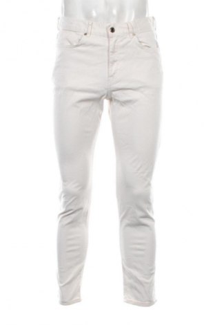 Blugi de bărbați H&M, Mărime M, Culoare Ecru, Preț 104,26 Lei