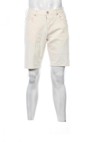 Męskie szorty Cast Iron, Rozmiar XL, Kolor ecru, Cena 62,99 zł