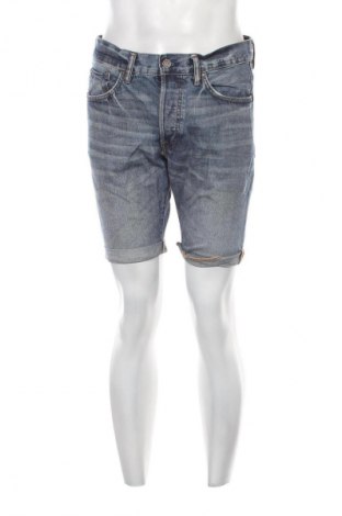 Ανδρικό κοντό παντελόνι H&M L.O.G.G., Μέγεθος M, Χρώμα Μπλέ, Τιμή 11,99 €
