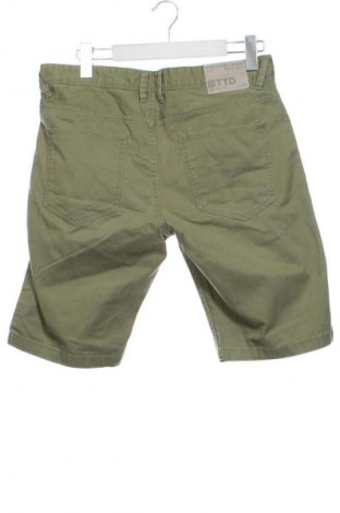 Ανδρικό κοντό παντελόνι Tom Tailor, Μέγεθος M, Χρώμα Πράσινο, Τιμή 14,99 €