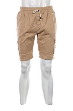 Ανδρικό κοντό παντελόνι Yidarton, Μέγεθος L, Χρώμα  Μπέζ, Τιμή 15,00 €