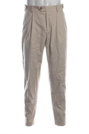 Pantaloni de bărbați H&M, Mărime M, Culoare Bej, Preț 32,99 Lei