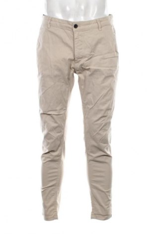 Мъжки панталон Zara, Размер L, Цвят Бежов, Цена 12,27 €