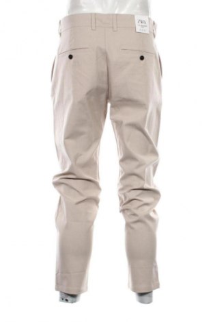 Férfi nadrág Zara, Méret L, Szín Bézs, Ár 10 709 Ft