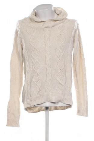 Herrenpullover 8mm., Größe L, Farbe Ecru, Preis 11,99 €