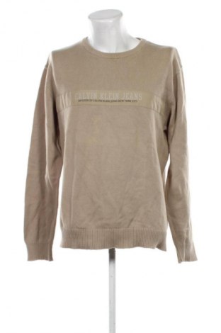 Pánsky sveter  Calvin Klein Jeans, Veľkosť XL, Farba Béžová, Cena  47,01 €