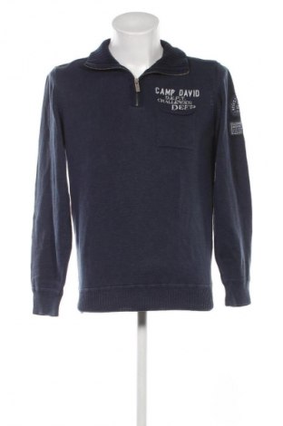 Мъжки пуловер Camp David, Размер M, Цвят Син, Цена 22,49 €